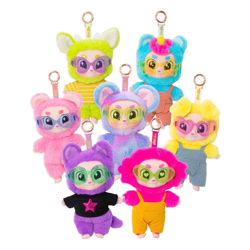 Nunos Lil' Monsters Blind Box Plush Figures Supermarket Adventures 10 cm Display (6)