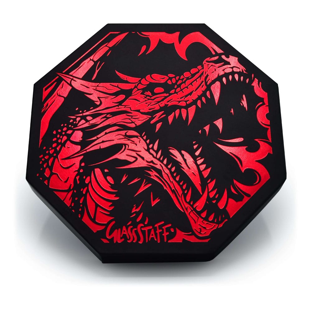 CritStones Arena Dice Tray Red Dragon