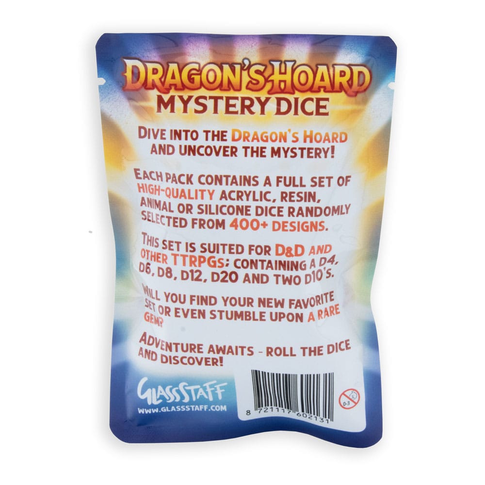 Glassstaff Dice Mystery Pouch Dragon's Hoard (7)