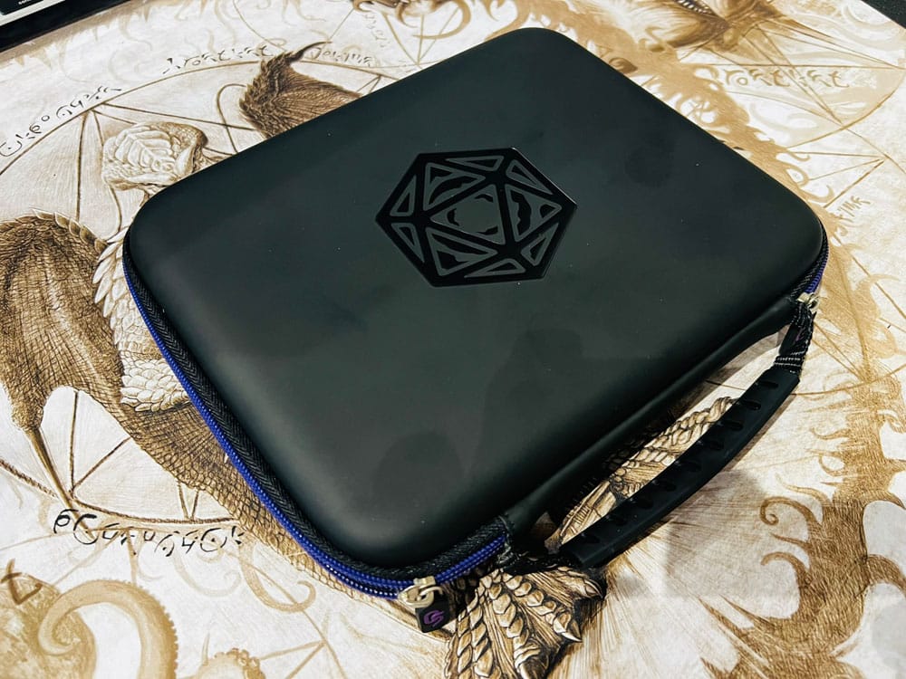CritStones Dice Case Arcanum Blue