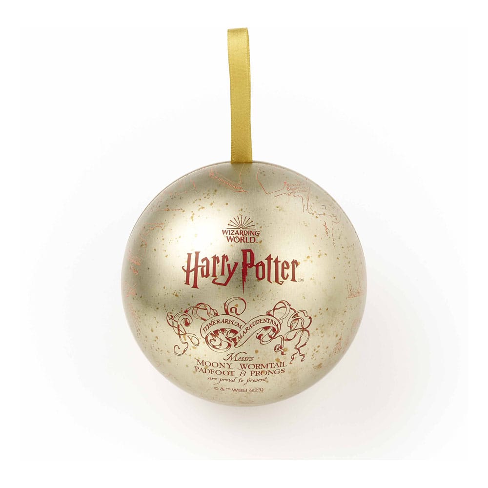 Harry Potter Baumschmuck mit Pin Badge Deck Marauders Map