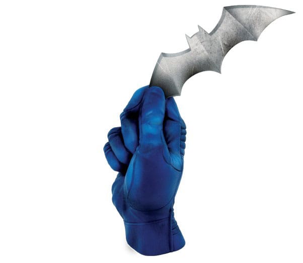 DC Comics: Batman Batarang Gotham City Grit Statue