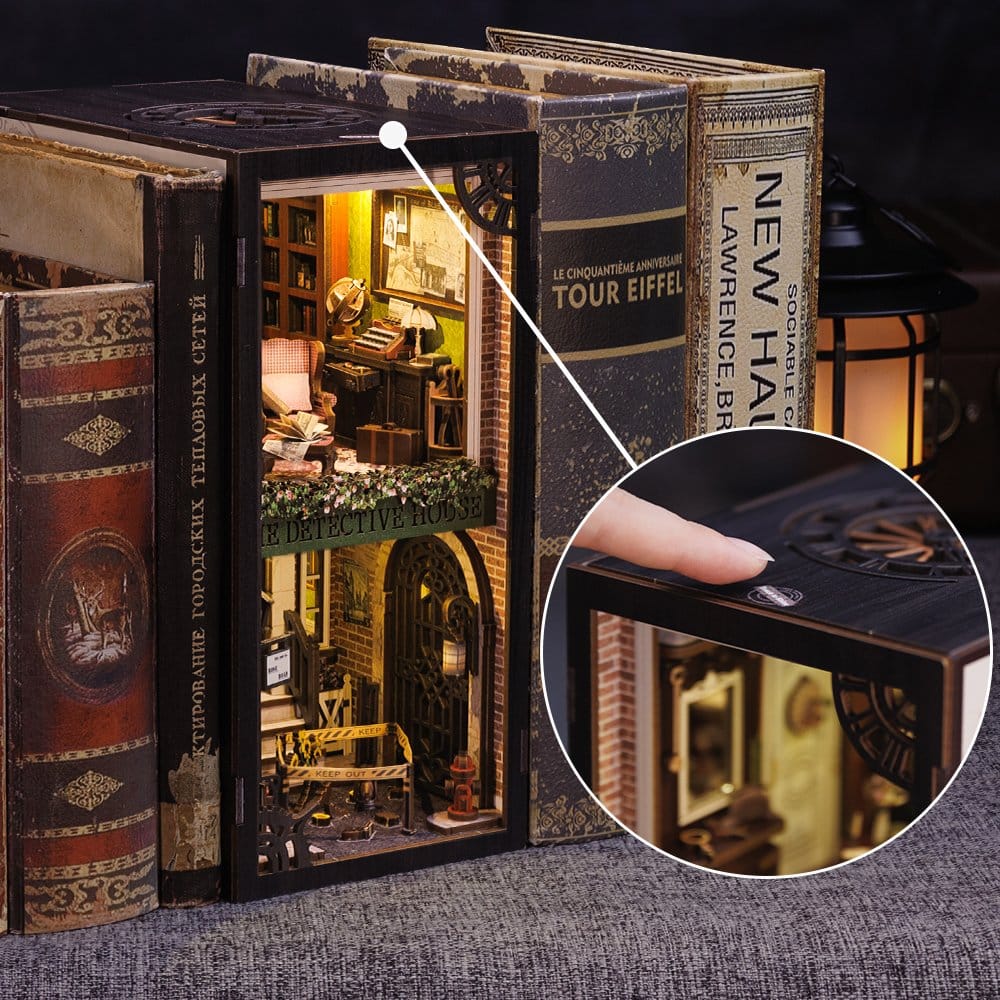 Book Nook Rose Detective Agency 23 x 11 cm