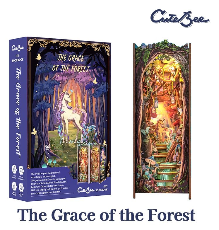 Book Nook The Grace of Forest 22 x 8 cm