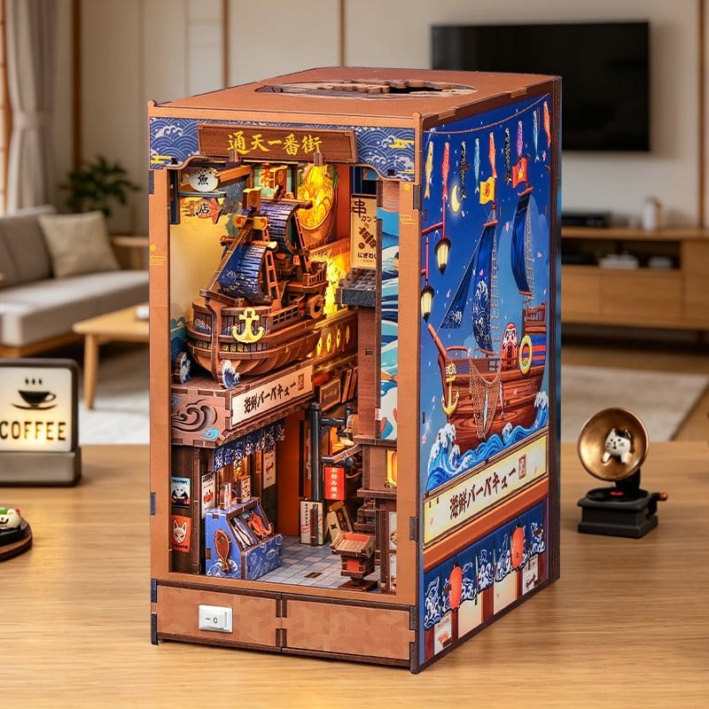 Book Nook Tsutenkaku Ichiban Street 23 x 12 cm