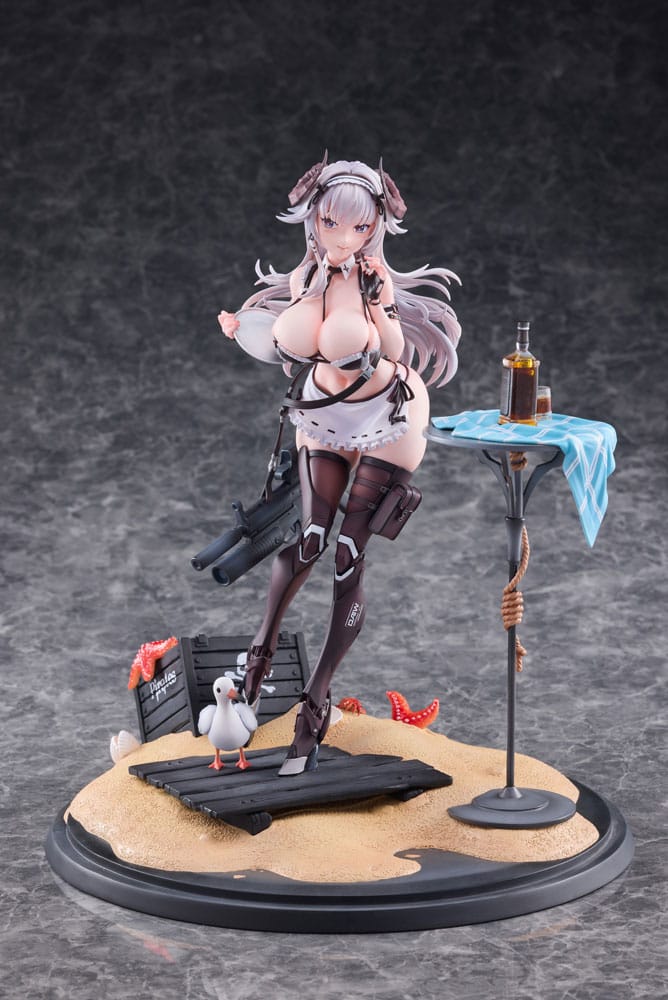 Originalcharakter PVC 1/7 Ijuu Senki Serie: Tactician Mianji Limited Distribution 27 cm