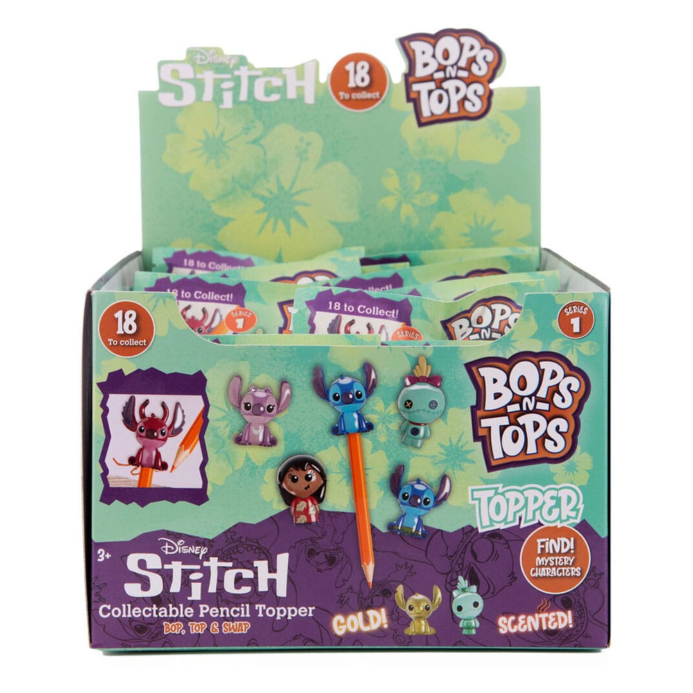 Lilo & Stitch Bops & Tops Toppers Display (12)