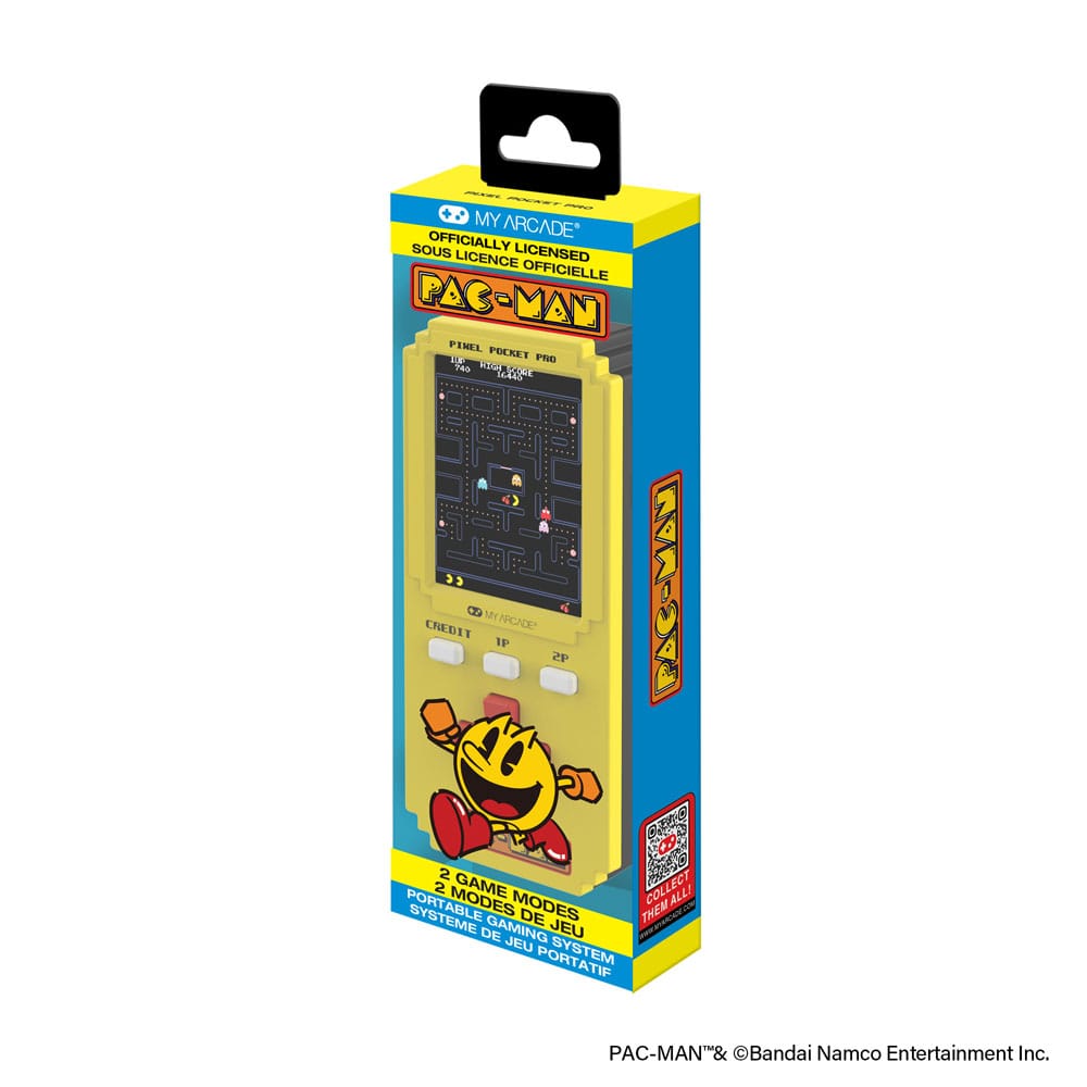 Pac-Man Portable Gaming System Pixel Pocket Pro
