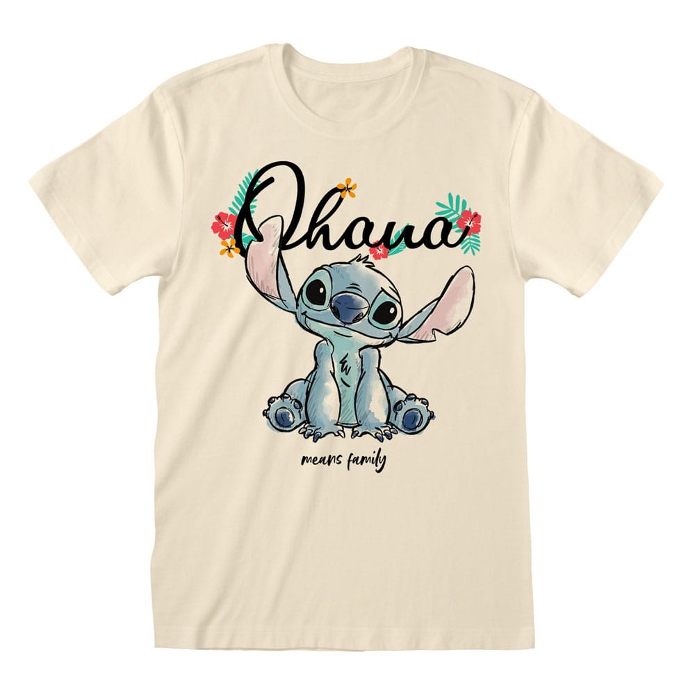 Lilo & Stitch T-Shirt Ohana Means Family  Size M