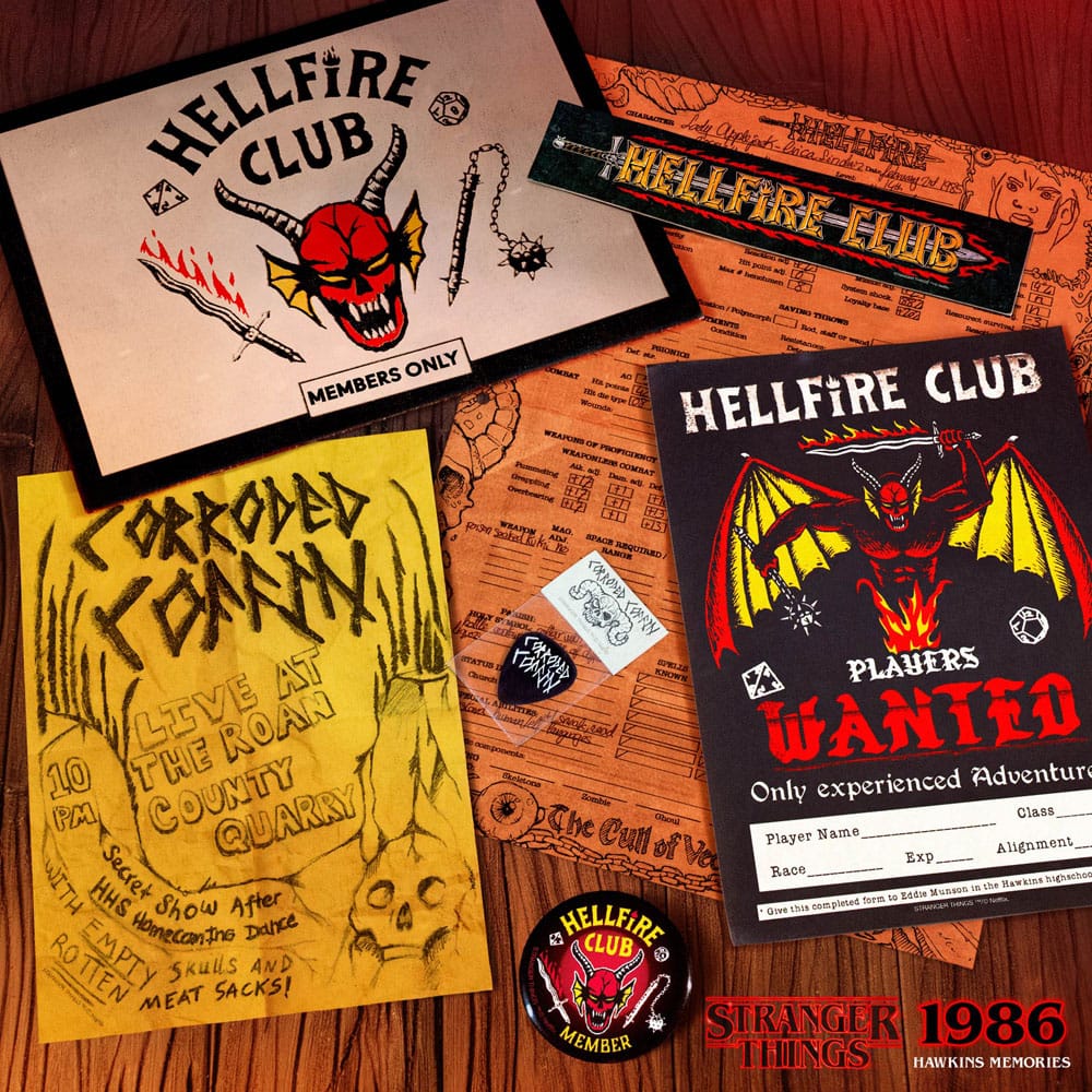 Stranger Things Hawkins Memories Kit Vecna's Course Limited Edition