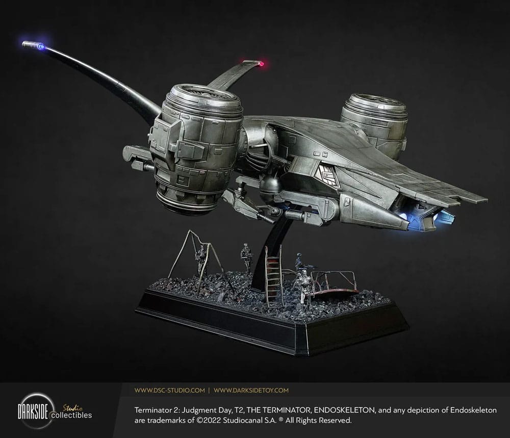 Terminator 2 Judgement Day Replica Aerial Hunter Killer 30th Anniversary Edition 60 cm