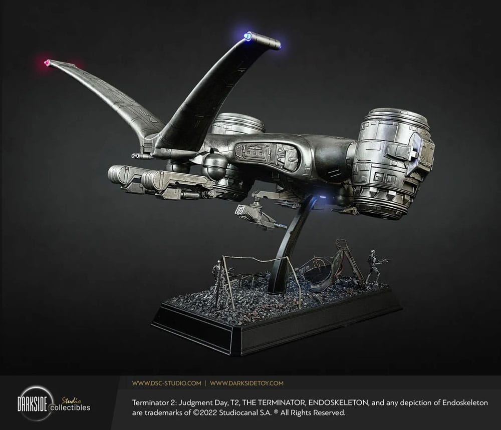 Terminator 2 Judgement Day Replica Aerial Hunter Killer 30th Anniversary Edition 60 cm