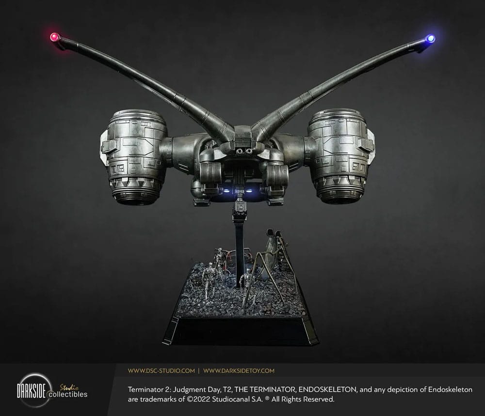 Terminator 2 Judgement Day Replica Aerial Hunter Killer 30th Anniversary Edition 60 cm
