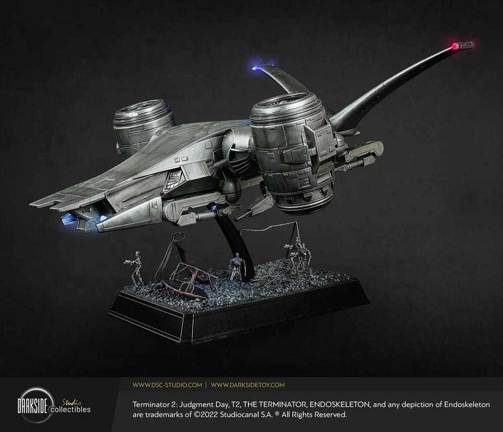 Terminator 2 Judgement Day Replica Aerial Hunter Killer 30th Anniversary Edition 60 cm