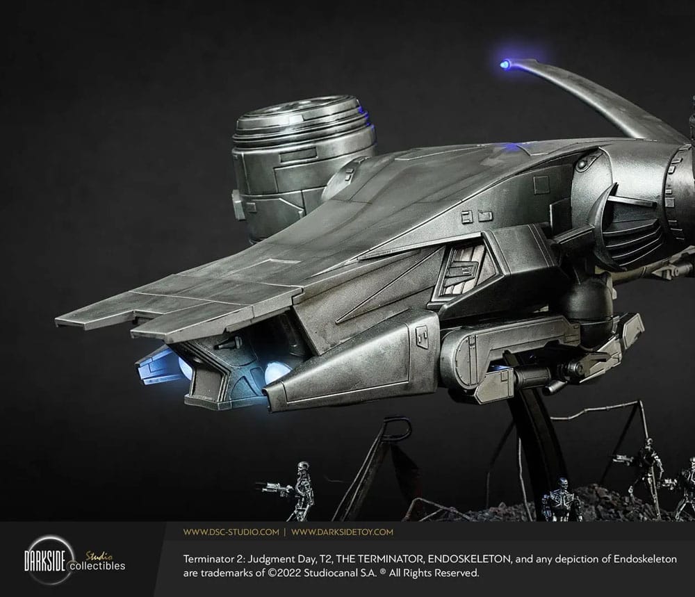Terminator 2 Judgement Day Replica Aerial Hunter Killer 30th Anniversary Edition 60 cm