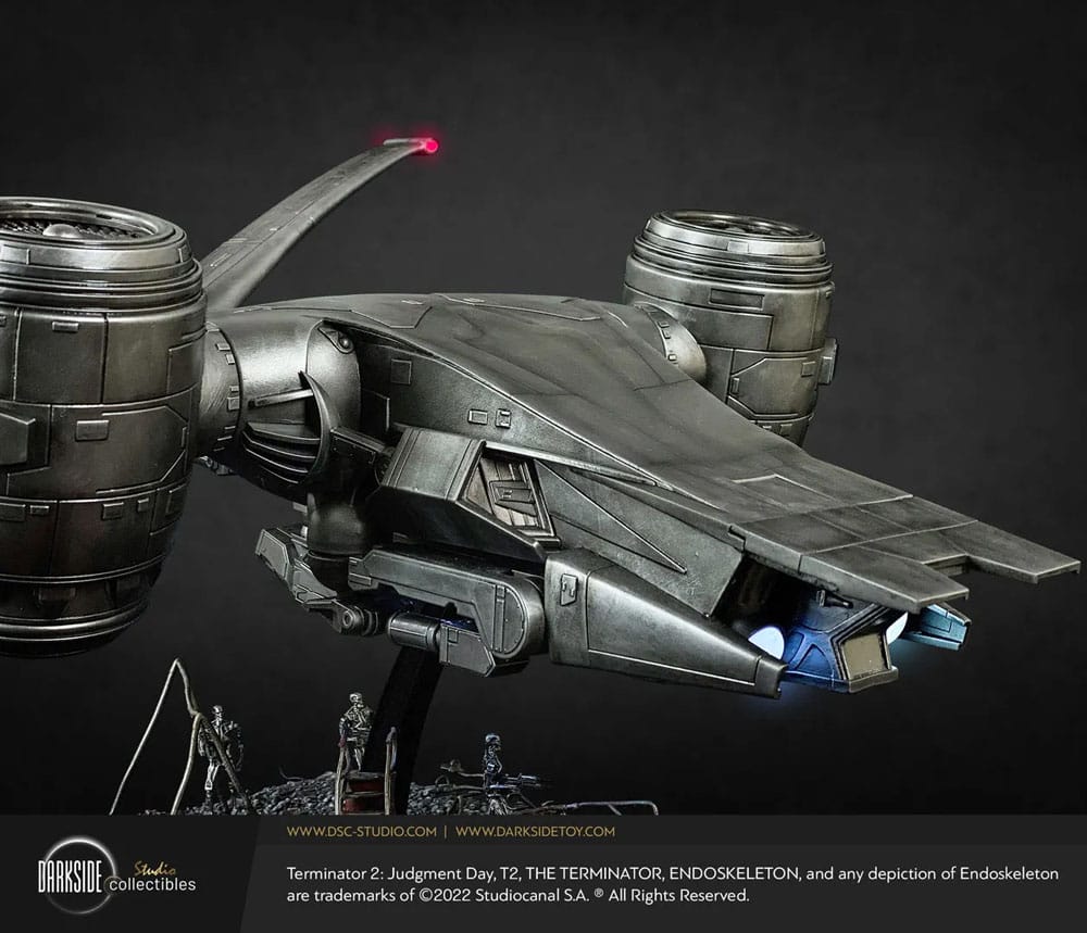 Terminator 2 Judgement Day Replica Aerial Hunter Killer 30th Anniversary Edition 60 cm