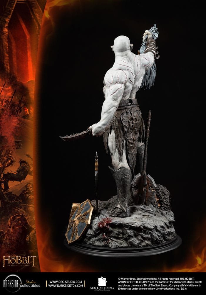The Hobbit MS Series Statue 1/3 Azog The Defiler John Howe Signature Edition 90 cm