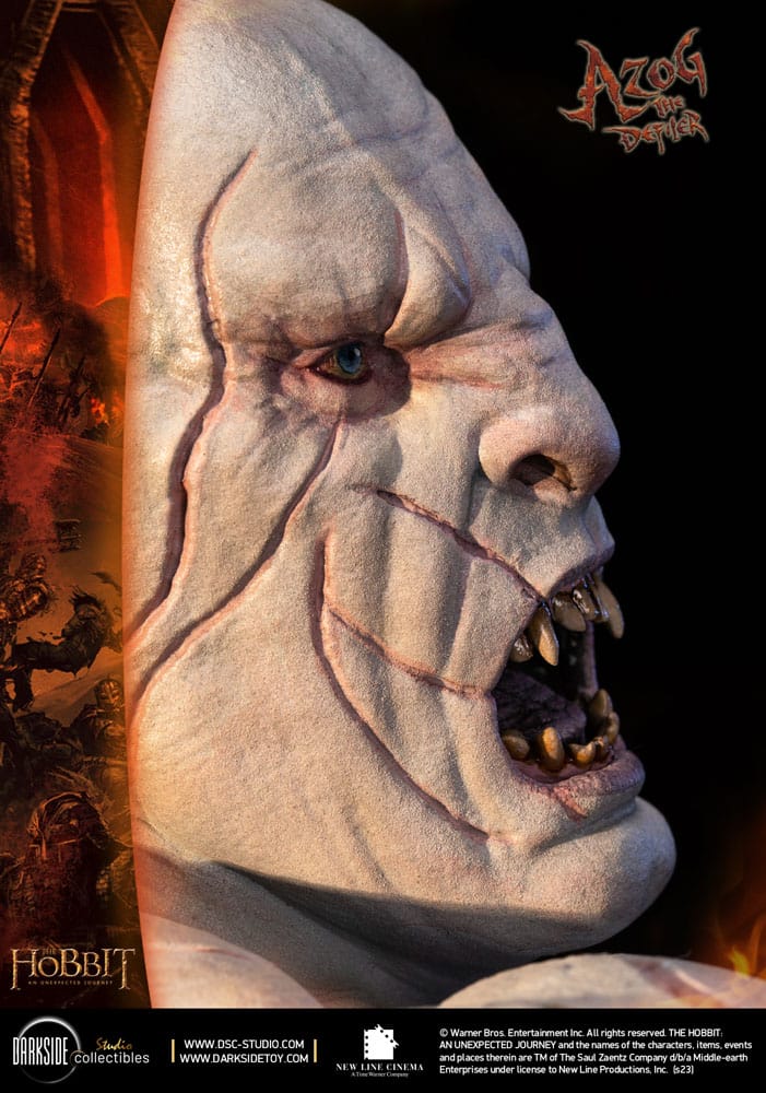 The Hobbit MS Series Statue 1/3 Azog The Defiler John Howe Signature Edition 90 cm