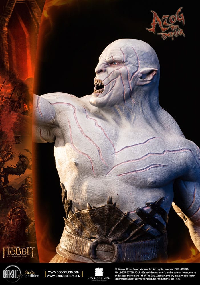 The Hobbit MS Series Statue 1/3 Azog The Defiler John Howe Signature Edition 90 cm