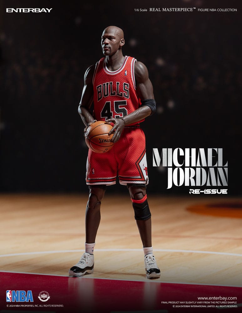 NBA Collection Real Masterpiece Action Figure 1/6 Michael Jordan I'm B