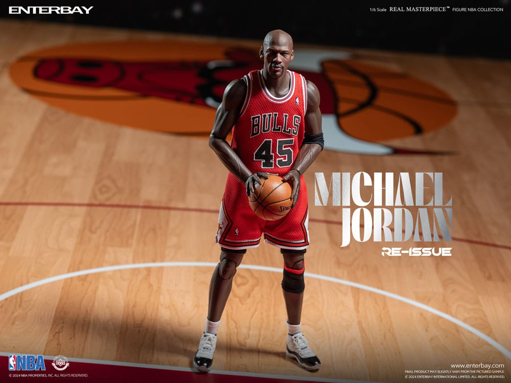 NBA Collection Real Masterpiece Action Figure 1/6 Michael Jordan I'm B