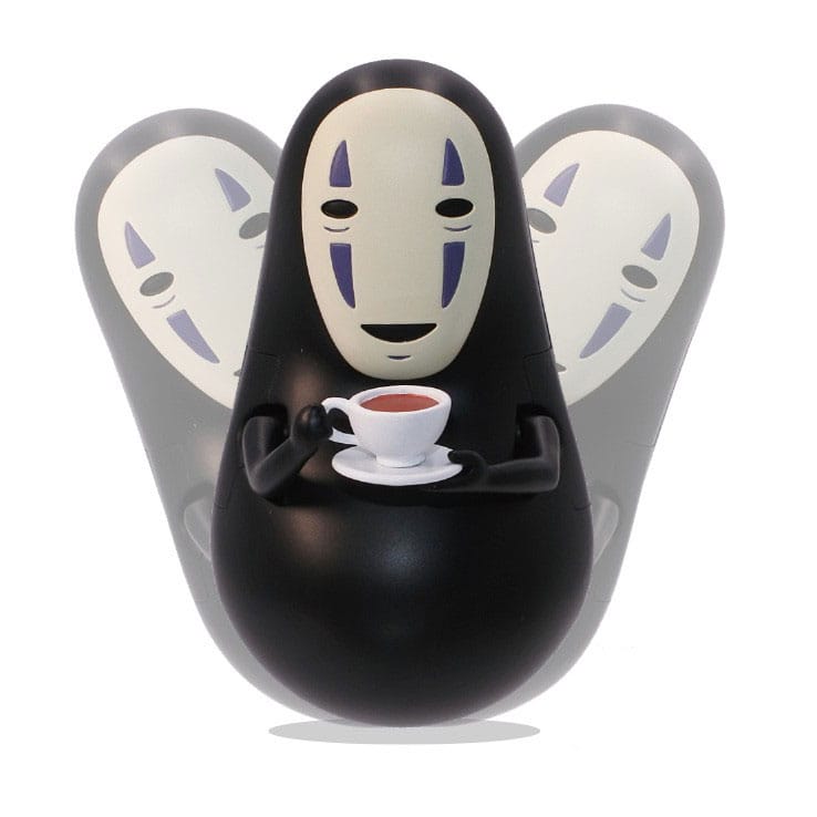 Spirited Away Figur mit rundem Boden „No Face's Coffee Time“, 6 cm