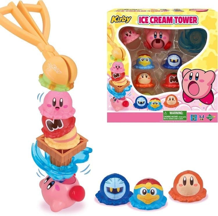 Kirby game Ice Cream Stacking Tower