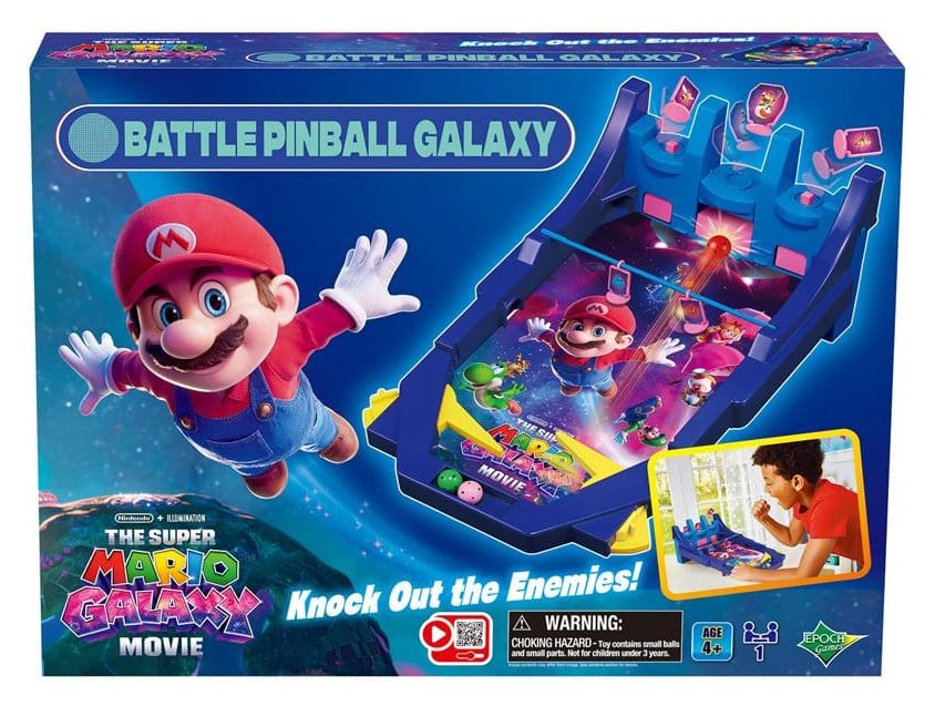 Super Mario game Galaxy Movie Battle Pinball
