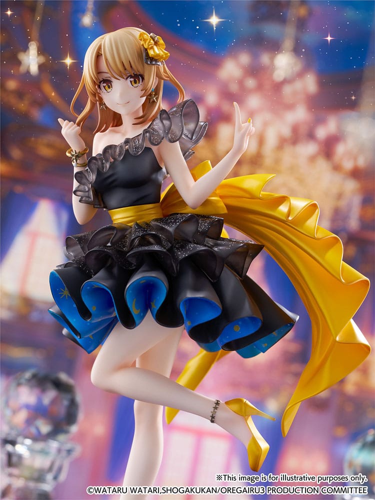 My Youth Romantic Comedy Is Wrong As I Expected. Final SHIBUYA SCRAMBLE FIGURE PVC Statue 1/7 Iroha Isshiki Starry Dress Ver. 24 cm