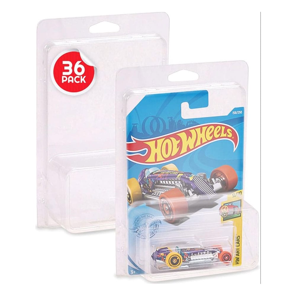 Hot Wheels Blisters 36-Pack for Long Card Mainline