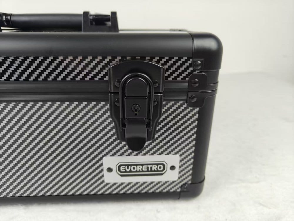 Evoretro Trading Card Storage Box for 15 Slabs Gray 33.9 x 13.4 cm