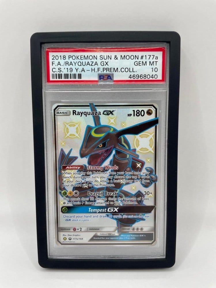 Evoretro Bumper Protector for PSA Slabs Black