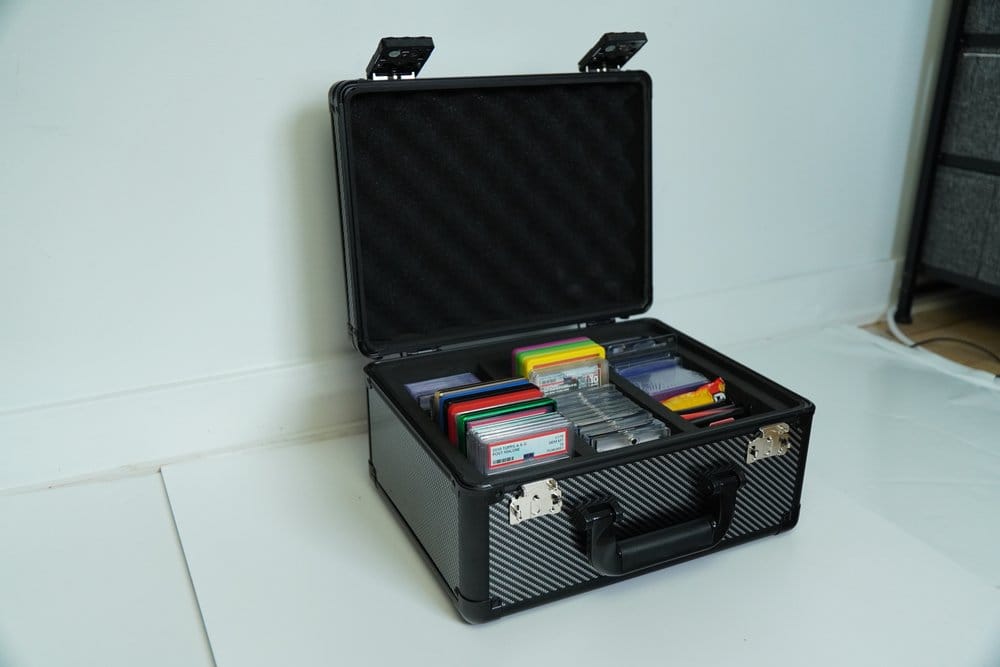 Evoretro Trading Card Storage Box for 90 Cards X Gray