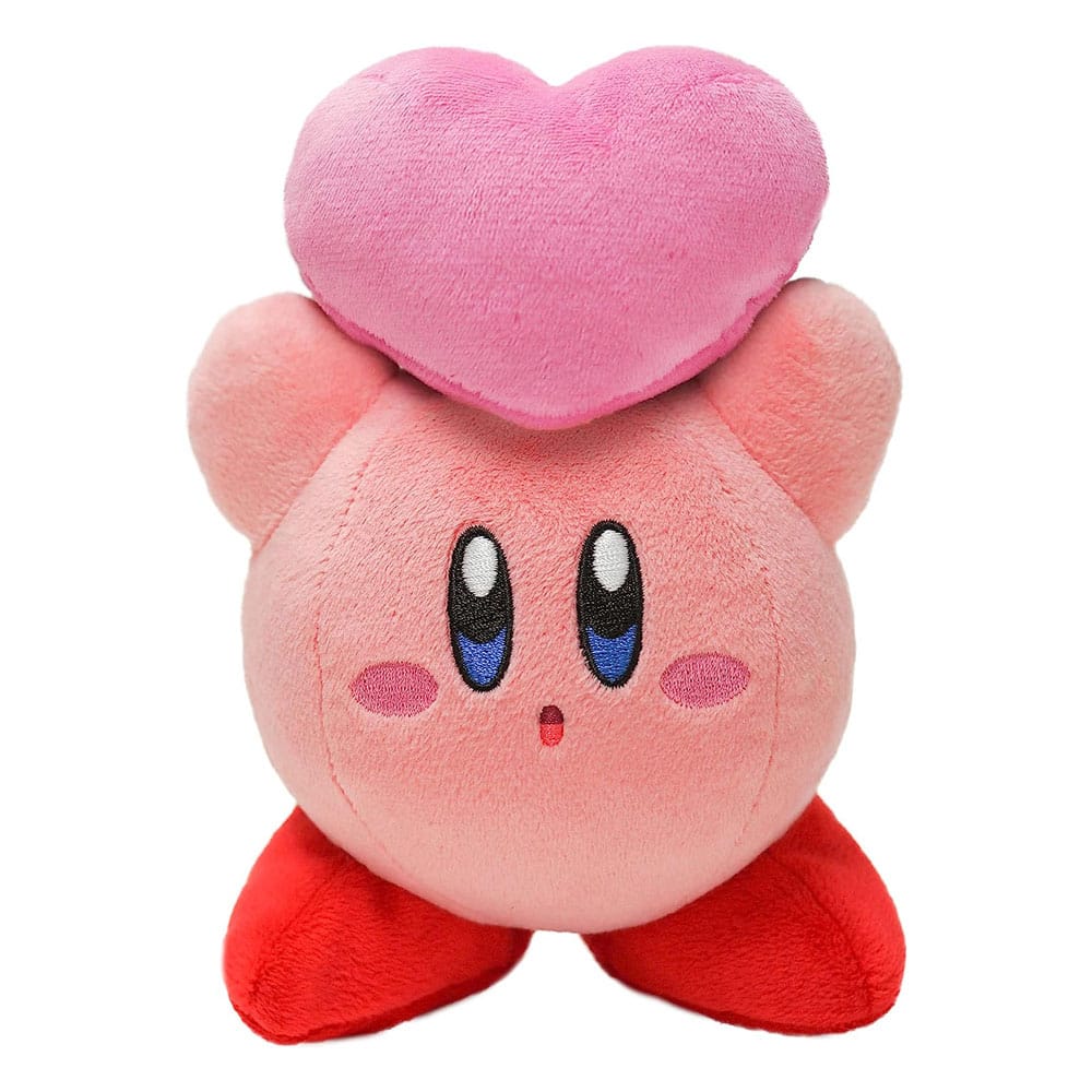 Kirby Plüschfigur Kirby mit Herz 16 cm
