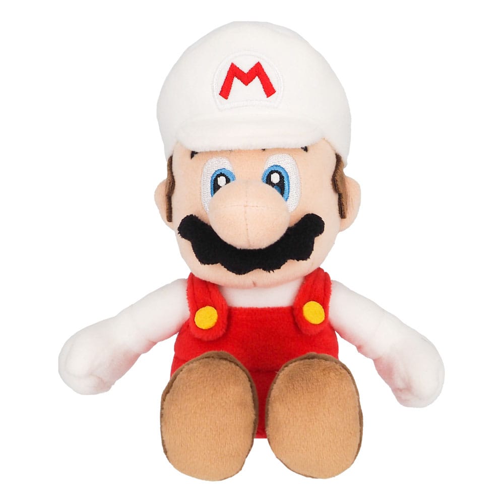Super Mario Plush Figure Mario Fire 24 cm