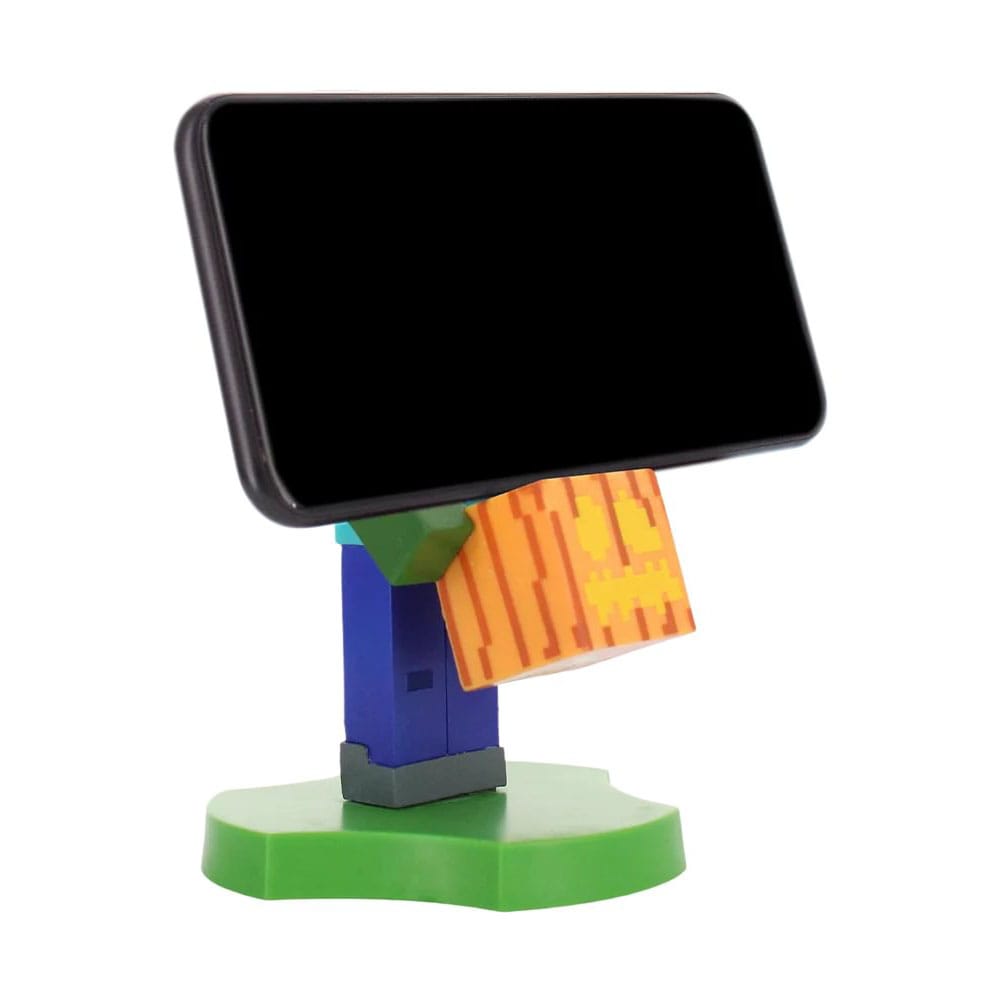 Minecraft Zombie Holdems Cable Guys Mini Device Holder and Phone Stand 11cm