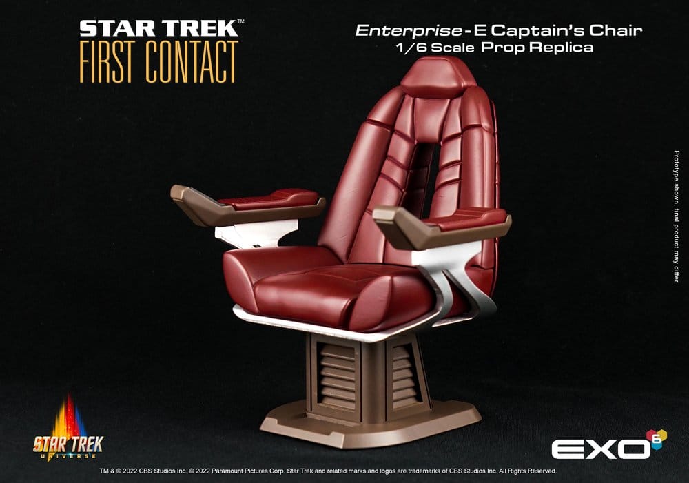Star Trek: First Contact Replica 1/6 Captain's Chair 15 cm