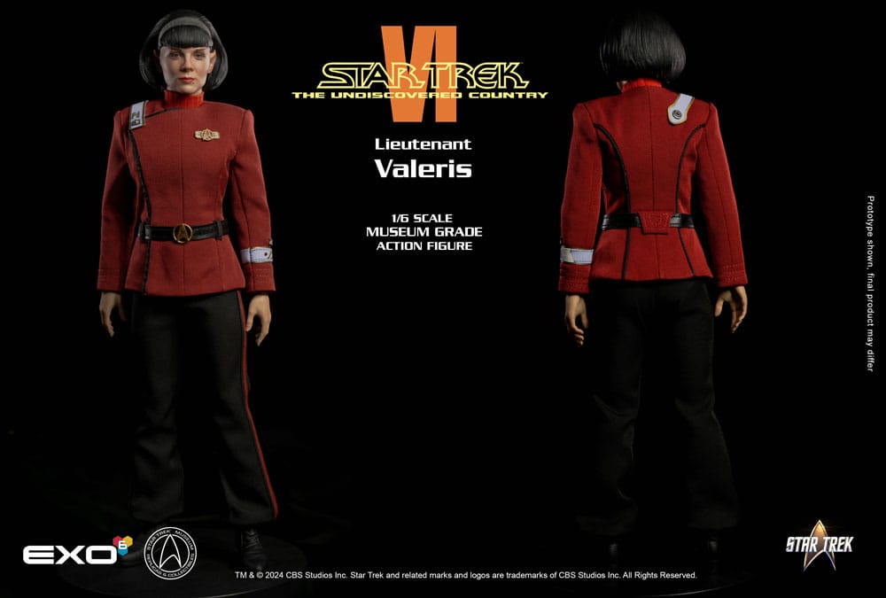 Star Trek VI: The Undiscovered Country Action Figure 1/6 Lieutenant Valeris 28 cm