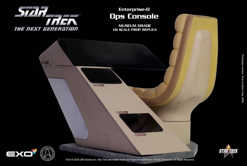 Star Trek: The Next Generation Replica 1/6 Enterprise-D Bridge Consoles Set