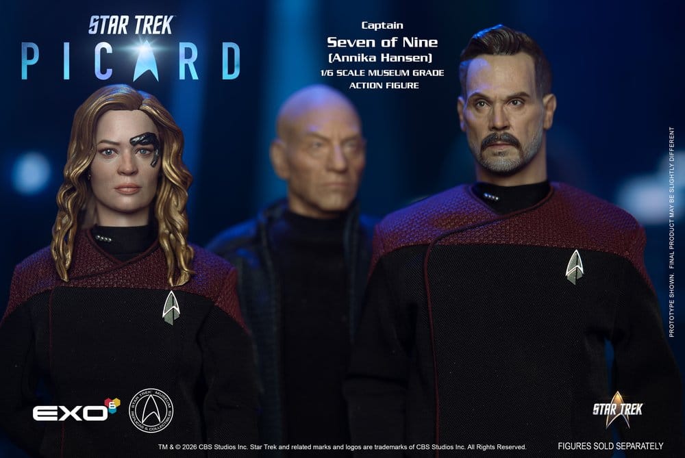 Star Trek: Picard Action Figure 1/6 Captain Seven of Nine 29 cm