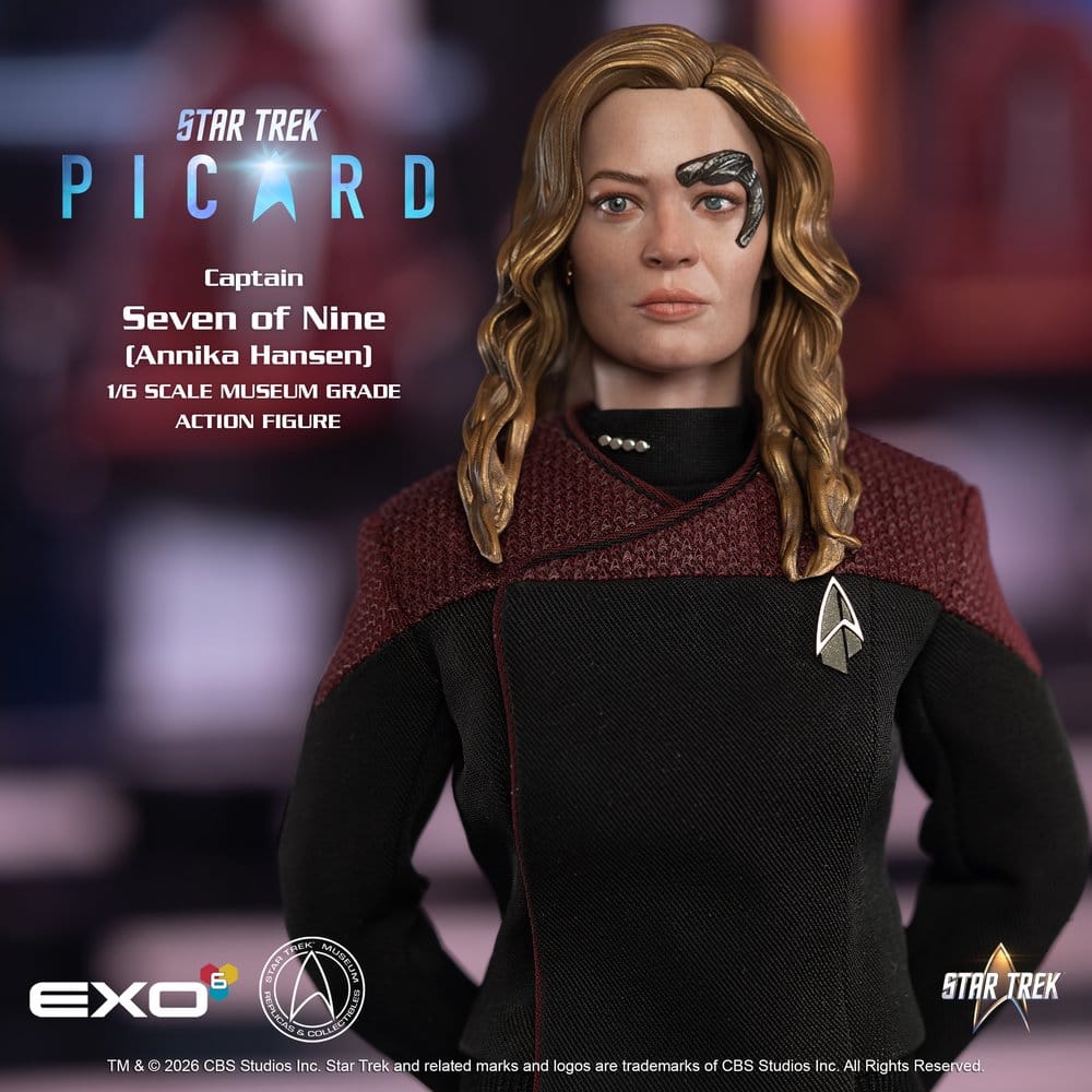 Star Trek: Picard Action Figure 1/6 Captain Seven of Nine 29 cm