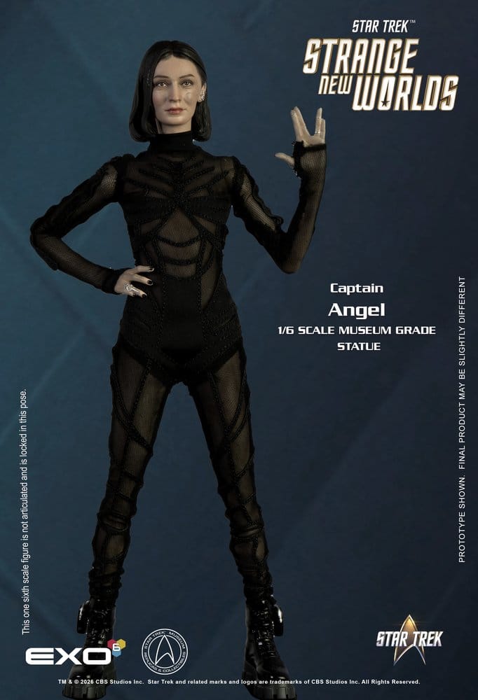 Star Trek: Strange New Worlds Mixed Media Figure 1/6 Captain Angel 28 cm
