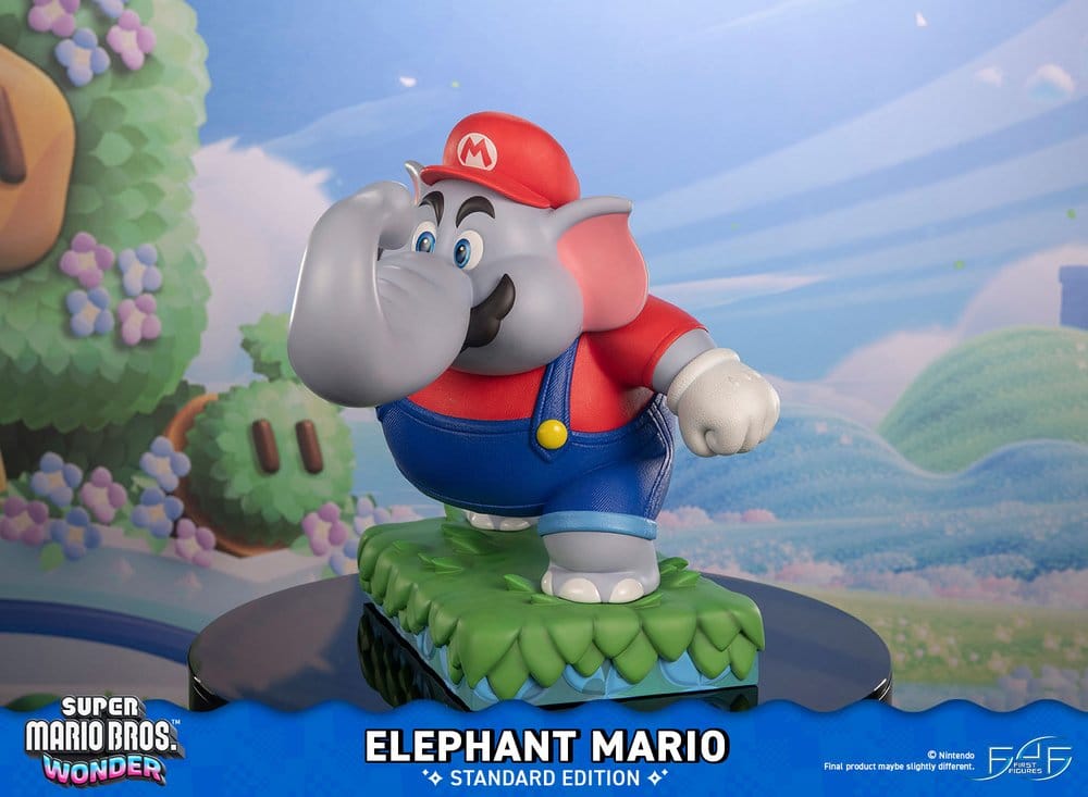 Super Mario Bros. Wonder Resin Statue Elephant Mario Standard Edition 43 cm