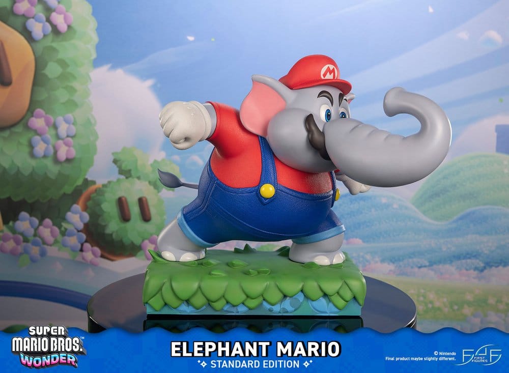Super Mario Bros. Wonder Resin Statue Elephant Mario Standard Edition 43 cm