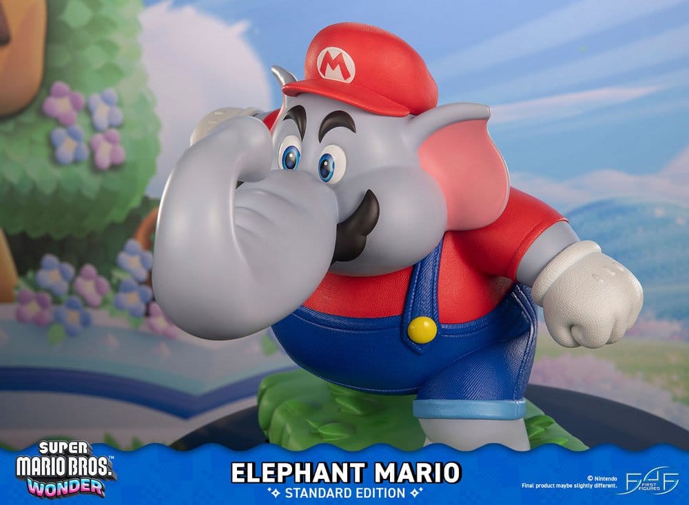 Super Mario Bros. Wonder Resin Statue Elephant Mario Standard Edition 43 cm