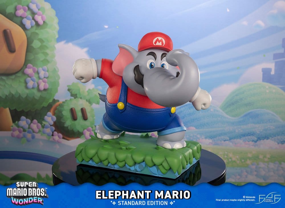 Super Mario Bros. Wonder Resin Statue Elephant Mario Standard Edition 43 cm