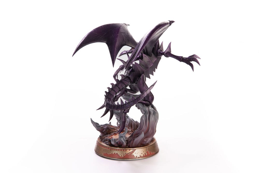 Yu-Gi-Oh! PVC-Statue Red-Eyes B. Dragon Lila Farbe 33 cm