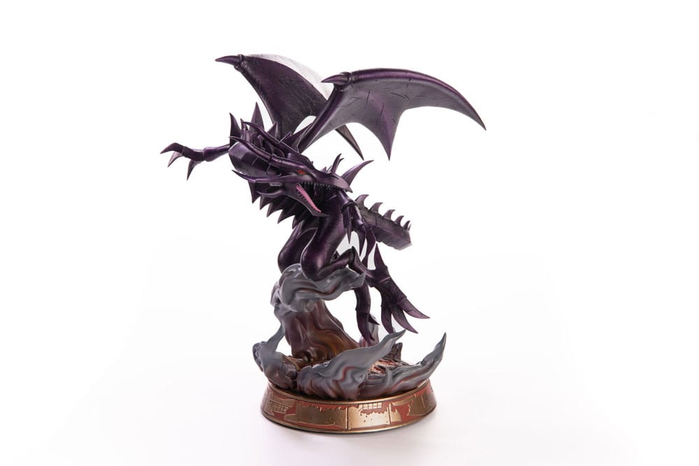 Yu-Gi-Oh! PVC-Statue Red-Eyes B. Dragon Lila Farbe 33 cm