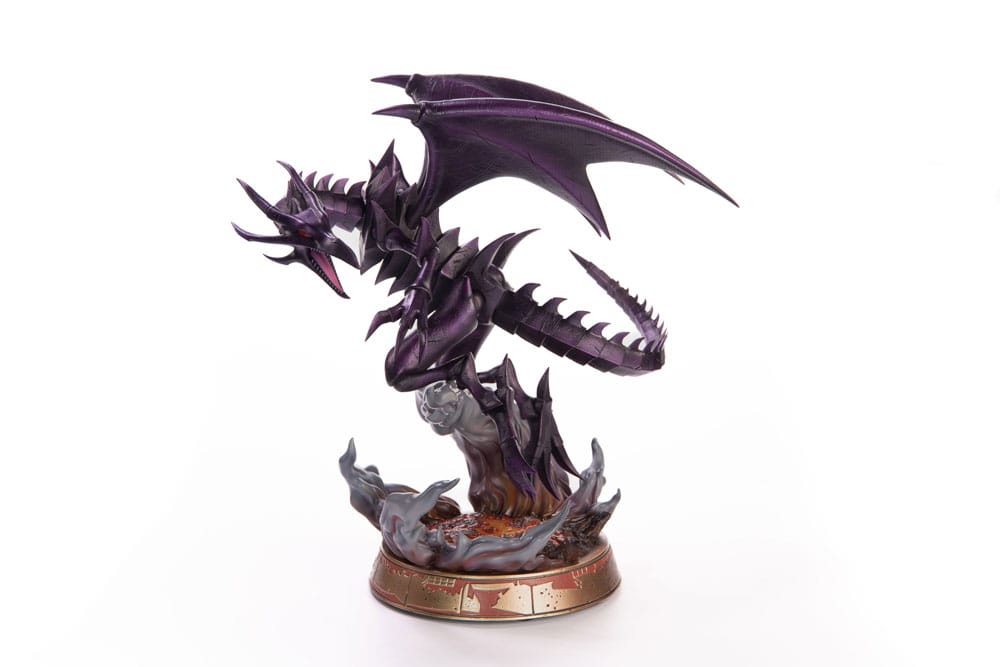Yu-Gi-Oh! PVC-Statue Red-Eyes B. Dragon Lila Farbe 33 cm
