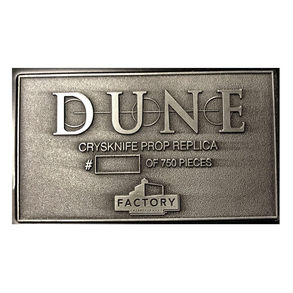 Dune 1984 Replik 1:1 Crysknife Limited Edition 25 cm